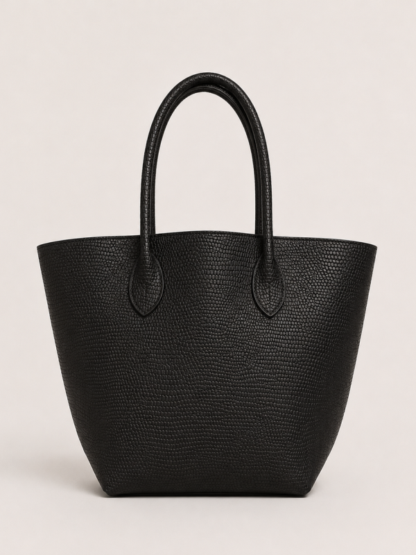 V Tote - Black