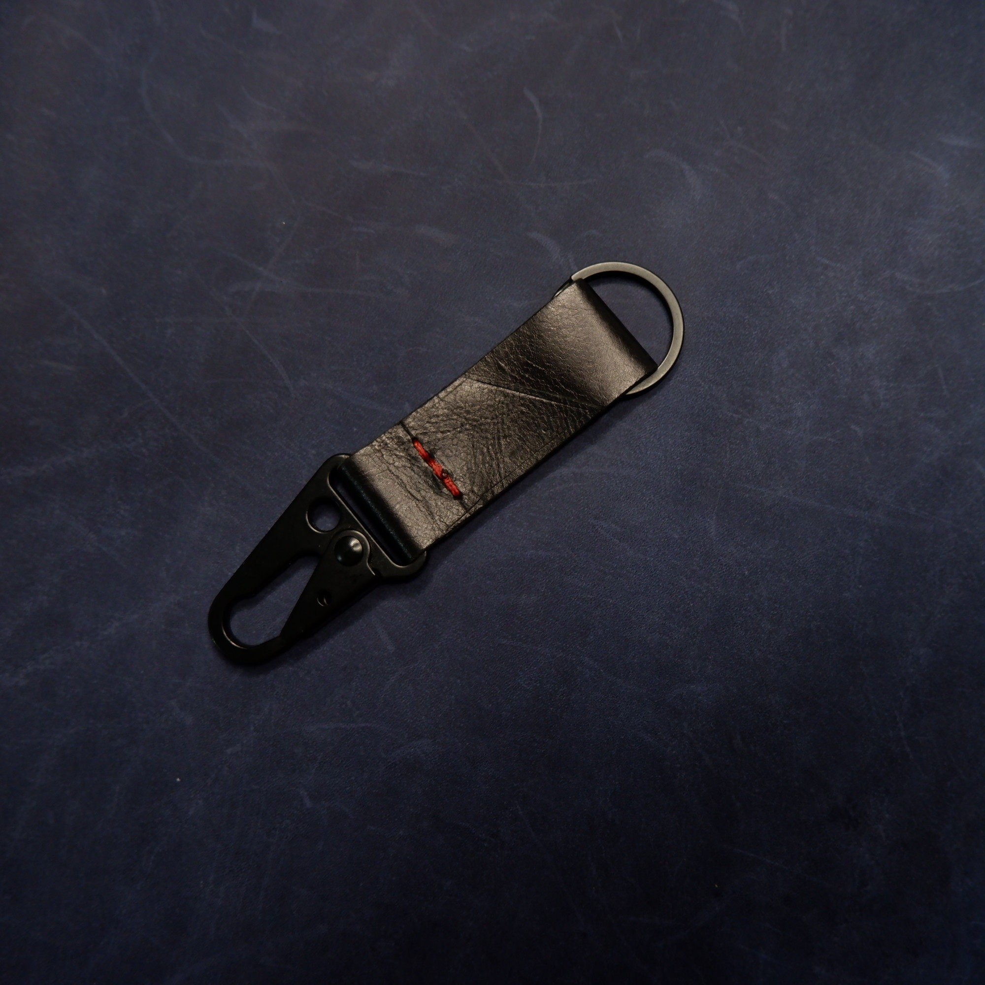 Snapped Key Ring / Black - Image 2