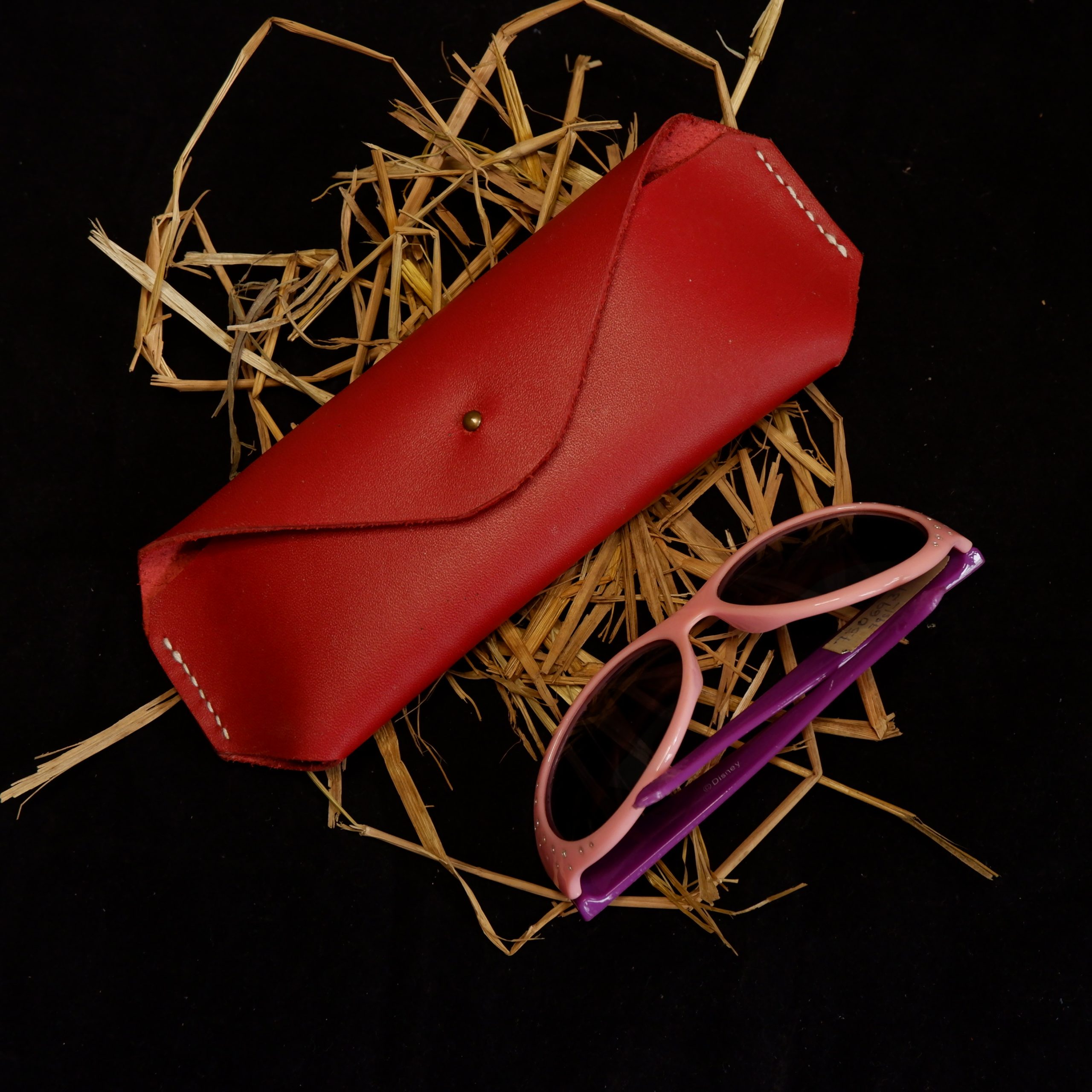 Sunglass Case / Red